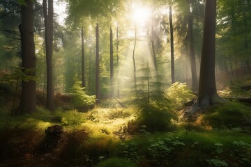 International Forests Day - created with Generative AI technology