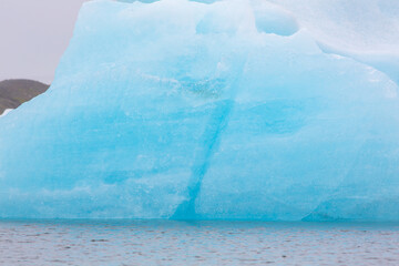 Ice glaciers in Iceland, global warming, environment problems, melting the glaciers, wild nature, travel the Iceland, travel the world