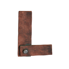 Copper Planks 3D Alphabet or Lettering - View 2