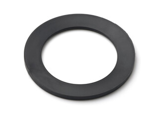 Black rubber gasket ring