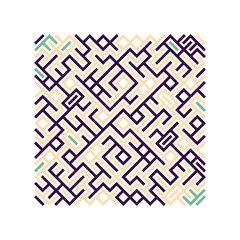Asemic Glyph writing hieroglyph imitation abstract illustration