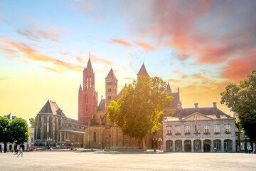 Kirche, Altstadt, Maastricht, Belgien 