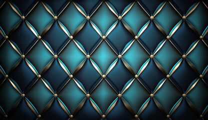 geometric teal pattern background ai generated