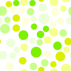 Vibrant seamless repeating pattern of yellow, green for printing on clothes, bags, cups, wallpapers, postcards, wrappers and other surfaces