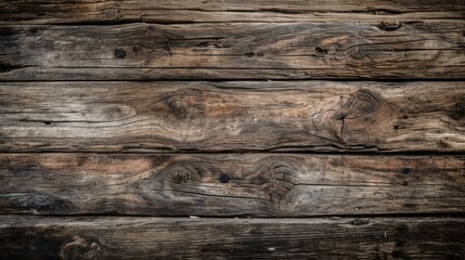 Fototapeta premium A rustic and weathered barn wood texture with knots and grains Generative AI