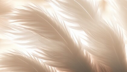 Soft ivory feather texture pattern background
