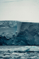 Massive Blue Glacier In Antarctica Shows Signs of Ice Calving