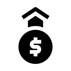 profit icon for your website, mobile, presentation, and logo design.