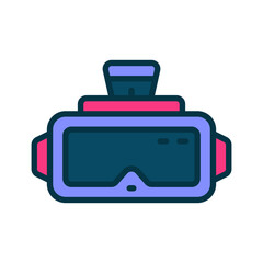vr glasses icon for your website, mobile, presentation, and logo design.