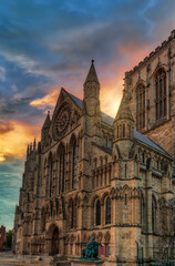 York Cathedral (York Minster) is a Gothic-style cathedral, located in the city of York in the north of England.