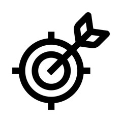 target icon for your website, mobile, presentation, and logo design.