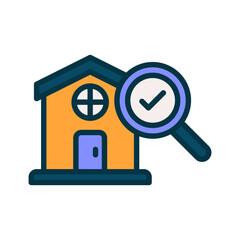 search home icon for your website, mobile, presentation, and logo design.