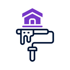 home renovation icon for your website, mobile, presentation, and logo design.