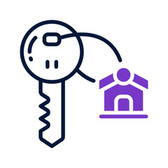 home key icon for your website, mobile, presentation, and logo design.