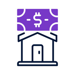 saving home icon for your website, mobile, presentation, and logo design.