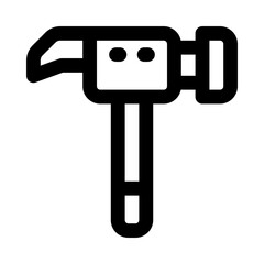 hammer icon for your website, mobile, presentation, and logo design.