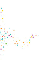 Rainbow Xmas Vector White Background Universe