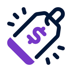 price tag icon for your website, mobile, presentation, and logo design.
