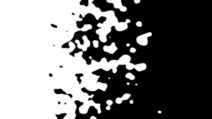 Noisy particles Transitions. Wipe, Dissolve