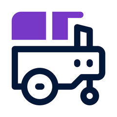 tractor icon for your website, mobile, presentation, and logo design.