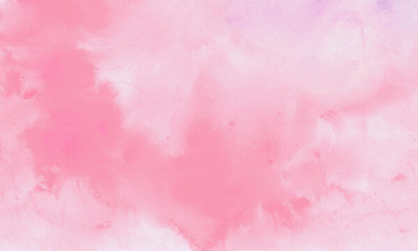  soft pastel pink abstract watercolor background © Anna Kobzar