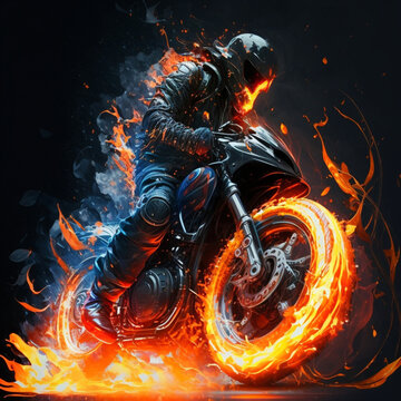 Fire Rider - Motoqueiro de Fogo
