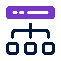 Fototapeta premium structure icon for your website, mobile, presentation, and logo design.