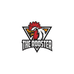 THE ROOSTER CARTOON LOGO DESIGN