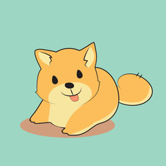 Different type of vector cartoon cats and dogs for design.
