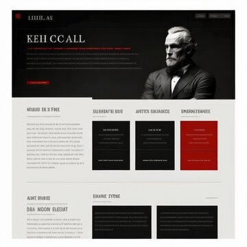 Website mockup illustration created using generative AI.