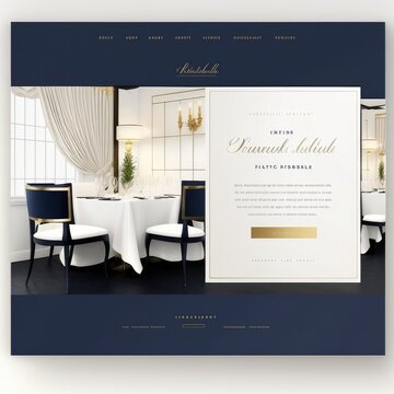 Website mockup illustration created using generative AI.