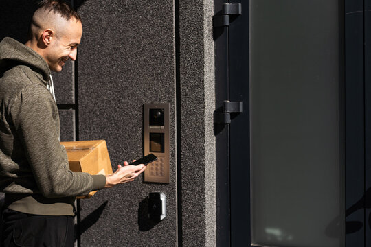 nfc's mobile phone use for open safety door