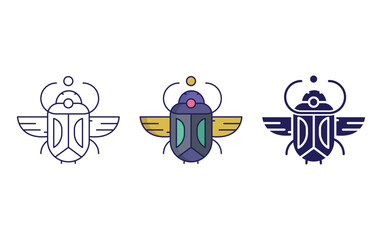 Beetle vector icon