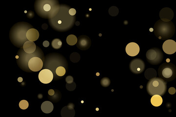 Gold glitter confetti, great design for any purpose. Party decor.