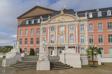 Fototapeta na wymiar Princely palais in the german city called Trier
