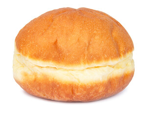 Tasty berliner donuts ball isolated on the white background
