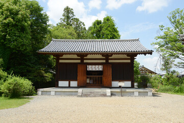海龍王寺　西金堂　奈良市法華寺北町