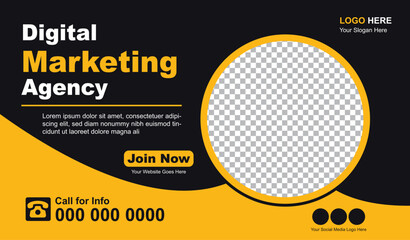 Digital marketing agency social media post design