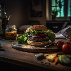 Hamburger G&eacute;n&eacute;rative IA