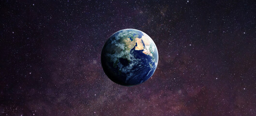 real planet earth in high resolution