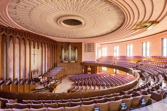 Interior View Of The Boston Avenue United Methodist Church