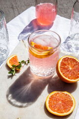 Citrus Spritzer Cocktail Drink Photography