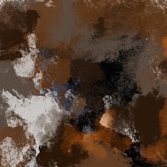 Abstract art. Grunge background. Spots of oil paint. Brushstrokes of paint. Modern art. Brushed Painted Abstract Background. Brush stroked painting.
