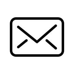Message Icon. Email or News Illustrations - Vector, Sign and Symbol for Design, Presentation, Website or Apps Elements.	