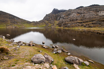 Fototapeta premium lake in the mountains