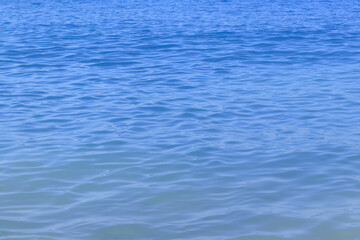 Naklejka premium Blue Sea. Beautiful blue sea water background. Abstract background. Sea water .