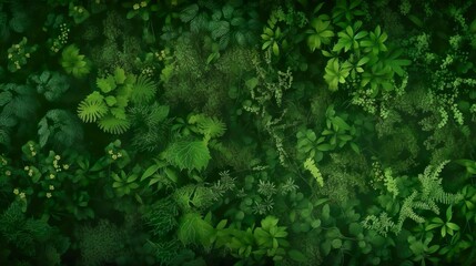 Plants background, Wallpaper, Generative Ai