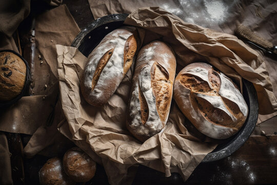 Baked bread