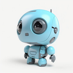 Obraz na płótnie Canvas Cute robot. AI-generated