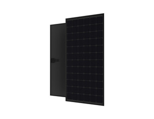 Panel PV cells black backsheet